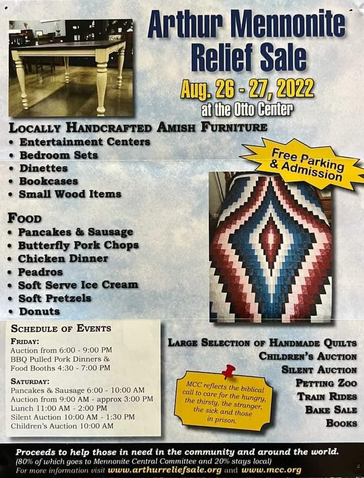 Arthur Mennonite Relief Sale